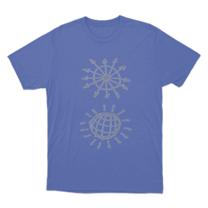Harry Styles Disco Ball T Shirt Blue